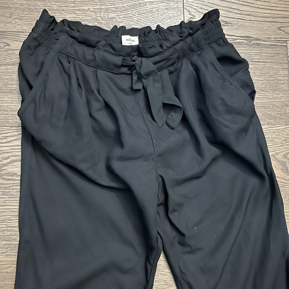 Wilfred dress pants with front tie